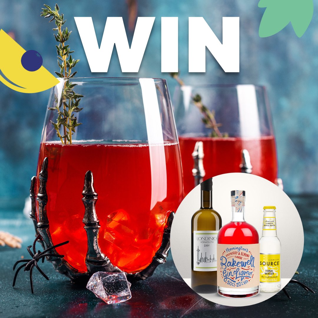 craftginclub's tweet photo. 🎃 IT'S TRICK OR TREAT TIME! 🎃

WIN a Halloween-themed cocktail bundle to treat you and a gin pal to a spooktacular celebration this Halloween! 👻 🍹

To enter: 
- Follow @craftginclub 
- Retweet this post
- Tag a gin pal who you want to treat this Halloween! https://t.co/N9vyx7TeWy