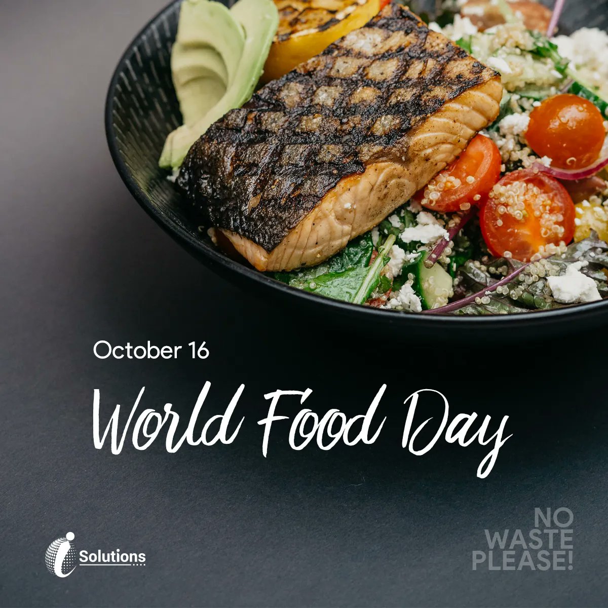 iSolutionMENA's tweet photo. Happy World #Food Day! 🍞🍕🥙🥘
On this day:
1. Enjoy a delicious meal
2. Don’t throw food instead distribute it
#nowaste #WorldFoodDay #iSolutions #Oct16 https://t.co/Kg7MYHuurv