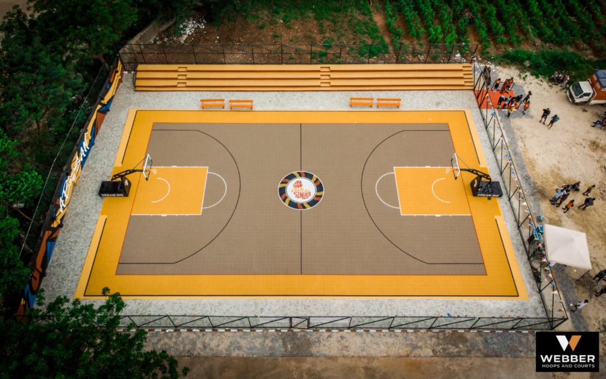 BballNaija's tweet photo. Four additional courts to drive the participation of basketball in Lagos. 

1. Egan Senior Grammar School, Igando.
2. Ejigbo Mini Stadium, Ejigbo
3. Gaskiya College, Ijora Badiya, Lagos.
4. Abesan Mini Stadium, Abesan Estate, Ipaja.

@GiantsOfAfrica, thank you. https://t.co/84oTW0G6Mz