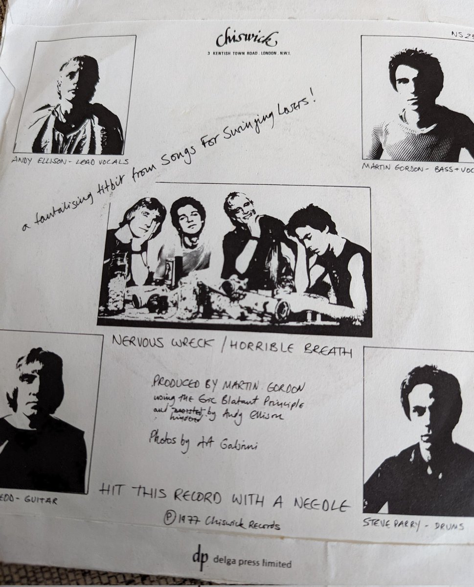 MIKEYWMS's tweet photo. #7single of the day :Radio Stars ,Nervous wreck ,Chiswick records 1977.
@NewWaveAndPunk 
@Kgero1965 @MerylSebon @zap210 @Notoldjustexpe1 @dirk7890 @pappa_mole @MarianneHawksw2 @DonkinGerardo @AffrenchFfrench  @dickidot09 @GarySlade5 @mattvern @TheRealSkeneo https://t.co/TsOQ3bLdm2