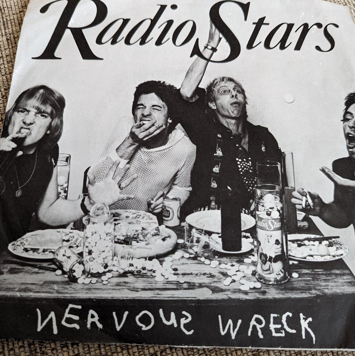 MIKEYWMS's tweet photo. #7single of the day :Radio Stars ,Nervous wreck ,Chiswick records 1977.
@NewWaveAndPunk 
@Kgero1965 @MerylSebon @zap210 @Notoldjustexpe1 @dirk7890 @pappa_mole @MarianneHawksw2 @DonkinGerardo @AffrenchFfrench  @dickidot09 @GarySlade5 @mattvern @TheRealSkeneo https://t.co/TsOQ3bLdm2