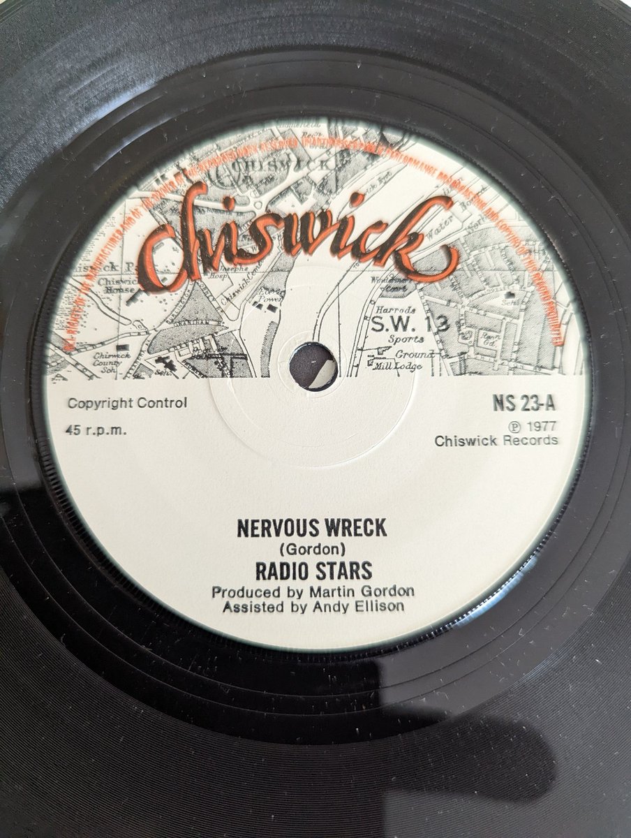 MIKEYWMS's tweet photo. #7single of the day :Radio Stars ,Nervous wreck ,Chiswick records 1977.
@NewWaveAndPunk 
@Kgero1965 @MerylSebon @zap210 @Notoldjustexpe1 @dirk7890 @pappa_mole @MarianneHawksw2 @DonkinGerardo @AffrenchFfrench  @dickidot09 @GarySlade5 @mattvern @TheRealSkeneo https://t.co/TsOQ3bLdm2