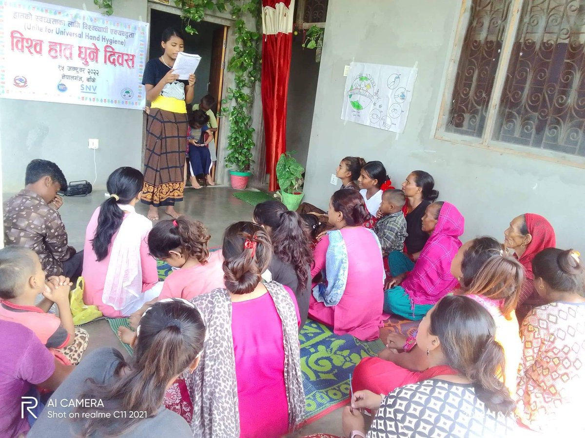 Happening Now: #GlobalHandwashingDay2022 in different place of #NepalgunjSubMetropolitanCity with the slogan of "Unite for Universal Hand Hygiene" by #Peotryreadingcompetitionanddemonstration 
<a href="/SnvNepal/">SNV Nepal</a> <a href="/surajrb87/">Suraj_Rajbhandari</a> <a href="/GaffarA13256351/">Gaffar Ali</a> <a href="/surajrb87/">Suraj_Rajbhandari</a>