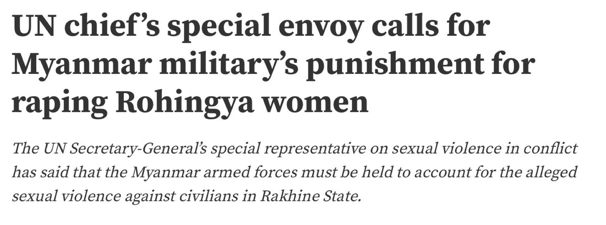 FiorellaIsabelM's tweet image. Patten ALSO happened to use the same strategy in Ethiopia and Myanmar, of course in relation to pushing Western-backed actions for regime change under the guise of protecting women.