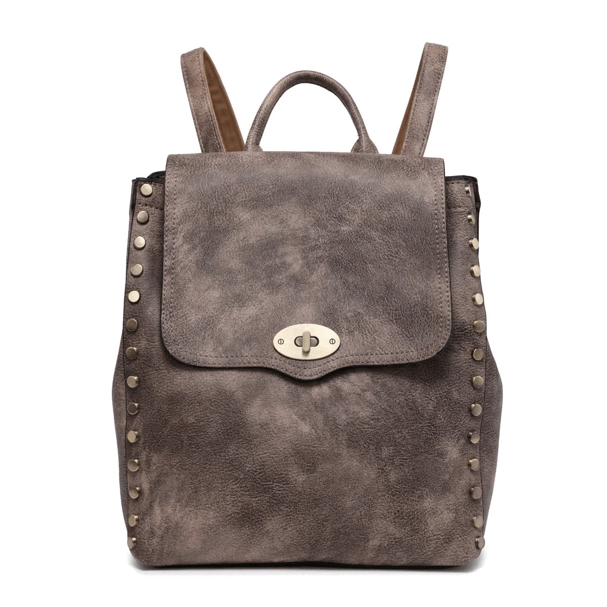 artisan_pure's tweet image. Distressed Leather Backpack-Grey Southwest Designer Backpack w/Studs-Western Convertible Handbag Backpack Large-Women Accessories Bag etsy.me/3tX7hpA #ArtisanPureSkinCare #Etsy #VersatileBackpack