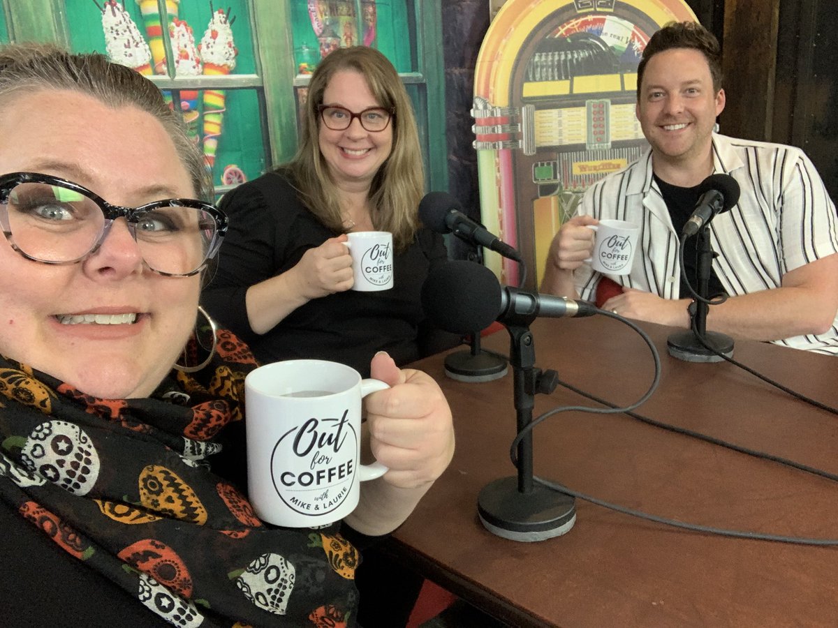 OutForCoffeeML's tweet photo. This week, Mike &amp; Laurie chat with Angila from Reel Treats Popcorn &amp; Sweets, in downtown Woodstock! #outforcoffee #wdskont #downtownwoodstockontario #podcast #candystore #shoplocal #coffeetalk #oxfordcountyontario https://t.co/XChyp79dd0 https://t.co/NCavWCSG8g