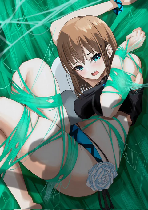 差分
ちょっと思考を変えて蜘蛛糸の色変化 