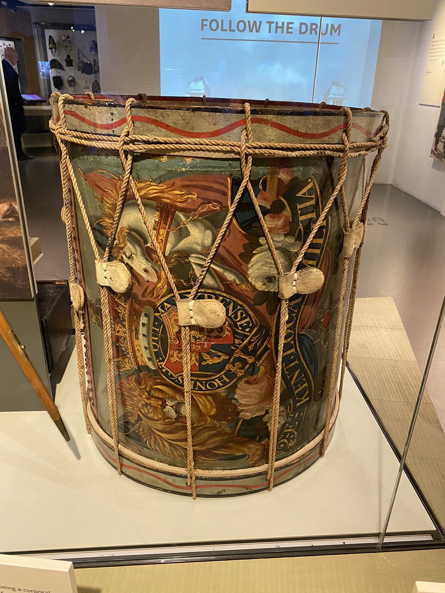 Bass drum (1801). National Army Museum. London #london #nam #museum #army #musée #armée #war #napoleonic #medals #orders #médaille #reenactment #reenactor #premierempirefrançais #wellington #dukeofwellington