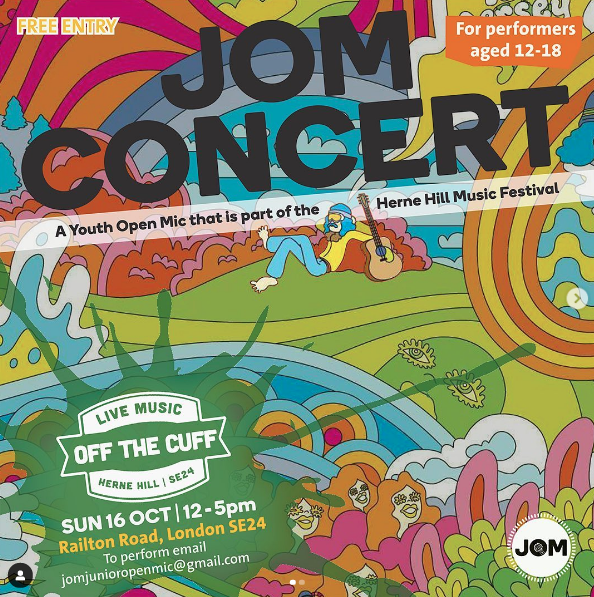 HerneHillFest's tweet photo. Festival Junior Open Mic today from noon in @OTCBarSE24 Some amazing talent will be on show! Free entry #FestEvent20 https://t.co/1mSBl6sO8L