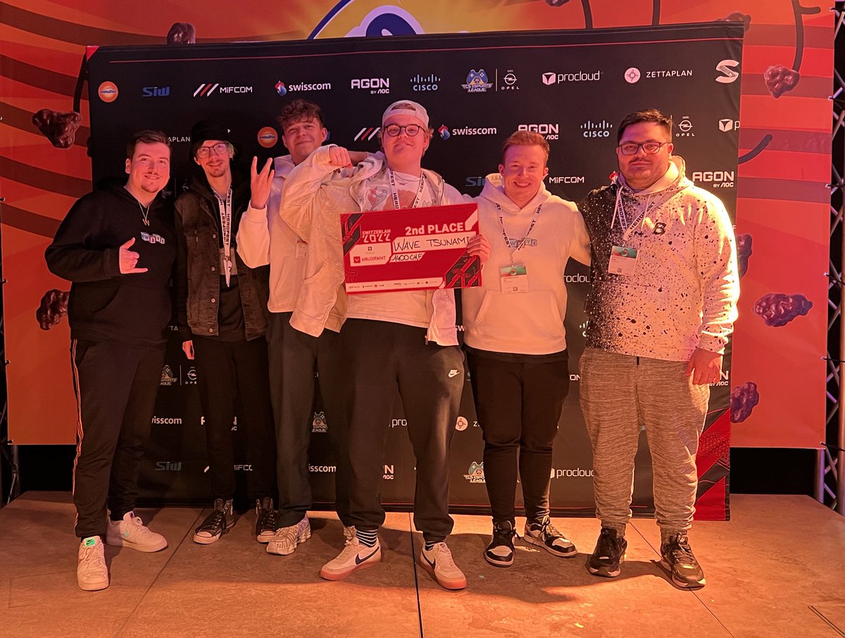 WaveAUTCS's tweet photo. Our boys finish the SwitzerLAN 2022 on 2nd place!
Very good run for the time we had to prepare 🌊
GGs to @ITBesports and congrats to your win!!
#wavecheck 🌊 #tsunamicheck 🌊 https://t.co/M7iyCtDNNc
