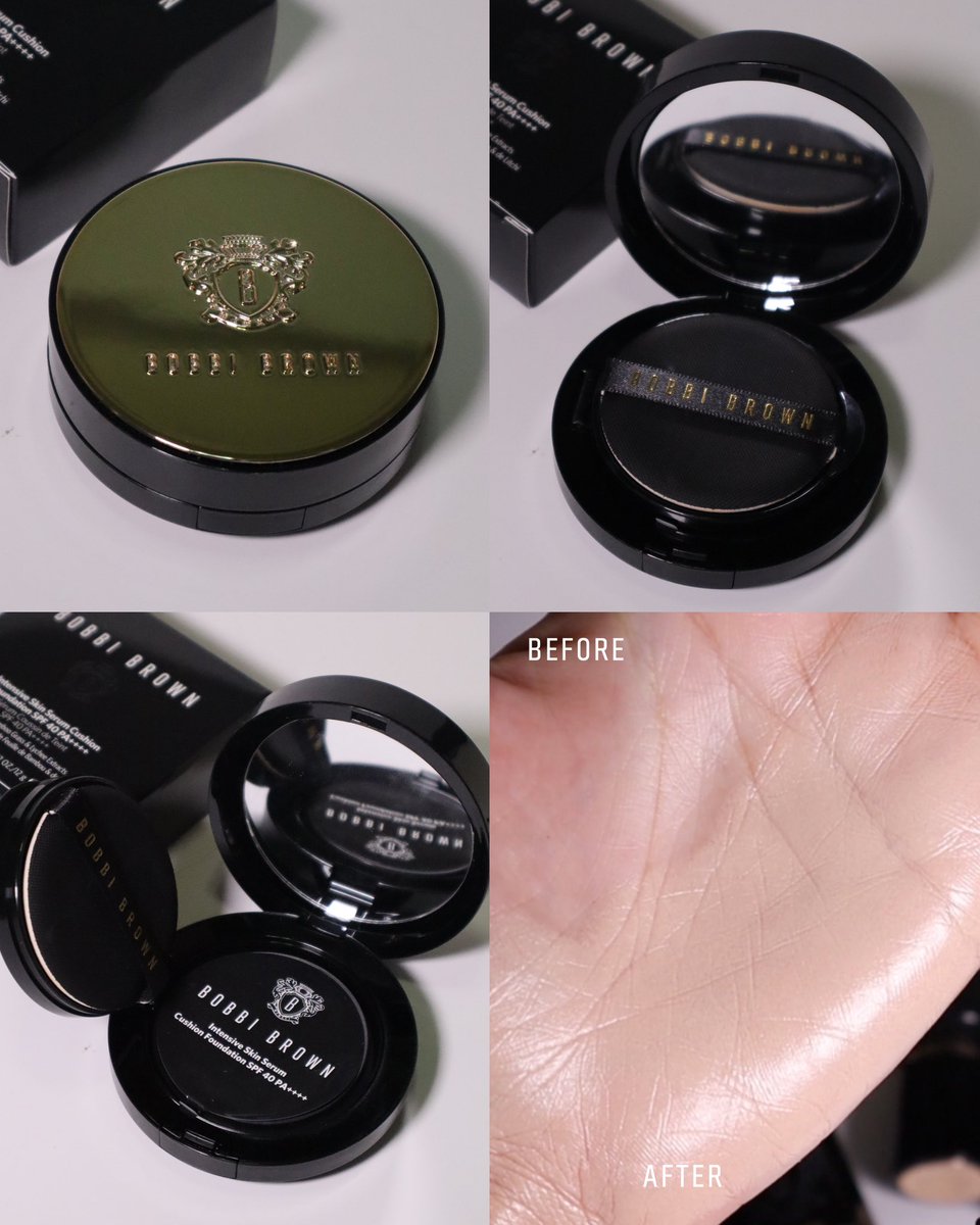 Cocochamaew2's tweet photo. #คุชชั่นเซรั่ม @BobbiBrown_TH คุชชั่นมาใหม่ของเค้าจะบอกว่าชอบมาก เนื้อเบาเกลี่ยง่าย ให้ผิวฉ่ำแต่ไม่ถึงกับมัน คือรอดอยู่สำหรับอากาศบ้านเรา ใช้แล้วผิวปังมาก ชุ่มชื้นสุดๆ #ใช้จริงรีวิวจริง #ใช้ดีบอกต���อ #ของมันต้องมี https://t.co/Yu1JwbiROU