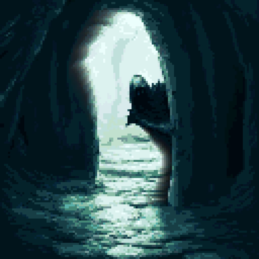JaydzDev's tweet photo. Thanks to the Grim Keeper #NFT. An exclusive group of players have now crossed the barrier between the physical and spectral world and are now engaged in the first ever multiplayer BOSS FIGHT in the #Underpunks #LivingWorld #NFT #RPG https://t.co/sFpsJ2bk8n