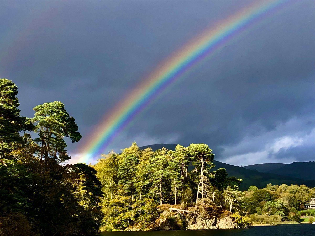 Katiemust's tweet photo. #SundayMorning be a rainbow 🌈🌈🌈 to someone else’s cloud ☁️⛈🌨🌥 #NaturePositive #NaturePhotograhpy #Weather #rainbows #LakeDistrict #BeKindAlways 💖💕💖 https://t.co/WdmxCTRLVC