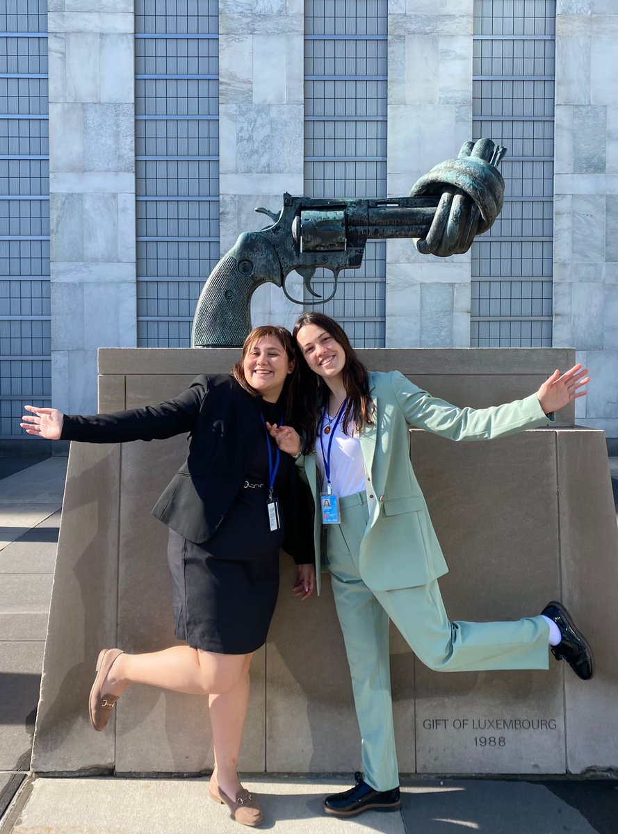 🇺🇳We were able to present 4 Interactive Dialogues & 3 General Debates on #WomenRights #ChildrenRights #EconomicRights #FreedomOfSpeech @3C #UNGA & organize a side-event! Thank you @LuxembourgUN !🙌🏻 🇱🇺Back in Luxembourg, we will share our experiences with Luxembourgish #youth!