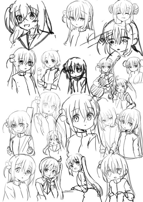 #ぼっち・ざ・ろっく
2年前の絵でてきた。 