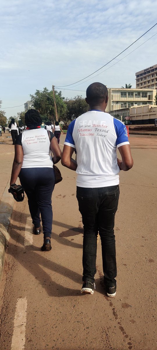 hepsuganda's tweet photo. Thank you people for taking part in this year's Stop Tetanus Run. See you again next year, but let's continue creating awareness about Tetanus. @SabrinaKitaka @MBKeno @clifflyk @MinofHealthUG @uhca_ug @MulagoHospital #HepsInAction https://t.co/Ajjs18Wp17