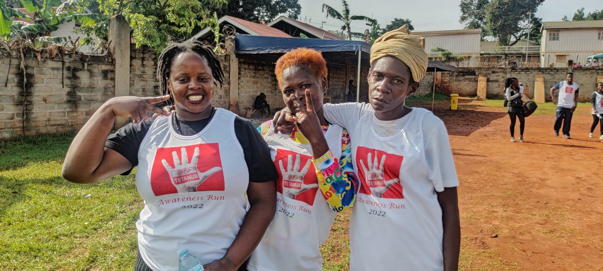 hepsuganda's tweet photo. Thank you people for taking part in this year's Stop Tetanus Run. See you again next year, but let's continue creating awareness about Tetanus. @SabrinaKitaka @MBKeno @clifflyk @MinofHealthUG @uhca_ug @MulagoHospital #HepsInAction https://t.co/Ajjs18Wp17