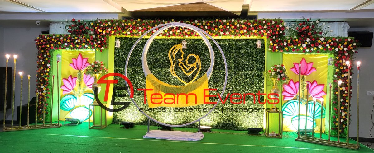 Beautiful baby cradle ceremony event @ kakinada decor by team events 
#teamevents will be with you and make your event memorable ....                                                   
Babyshower#Cradleceremony #namingcermony #
#stagedecor #entrancedecor #welcomenameboard 
#