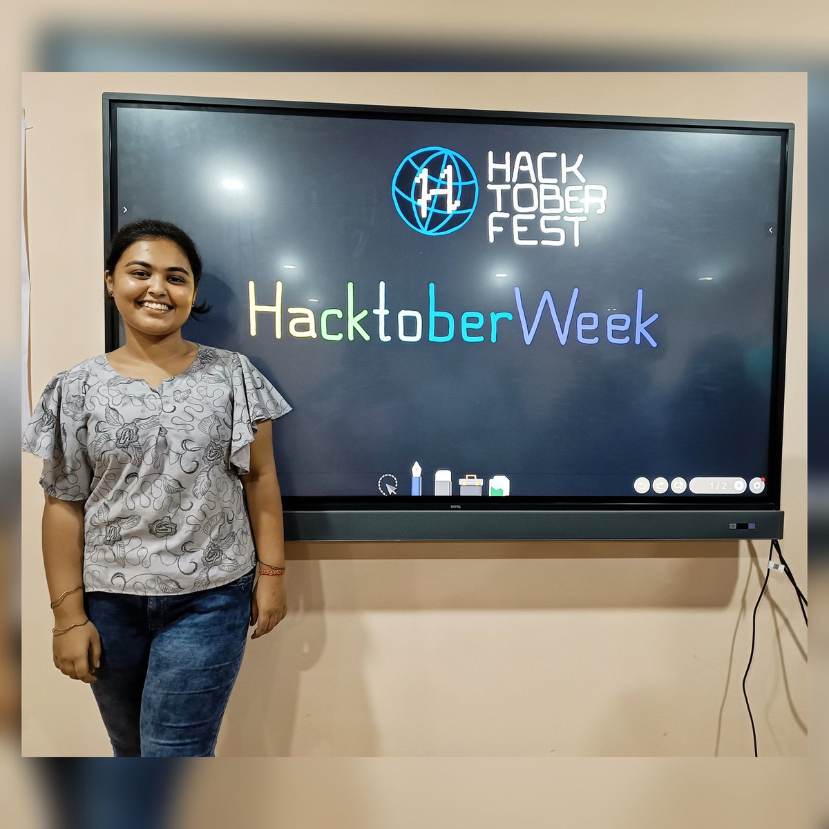 poorvadiwan_'s tweet photo. Its a wrap for #hacktoberweek✨
Can't thank @opincocommunity and @hackclubbitdurg enough for the opportunity. Shoutout to everyone involved ❤️ https://t.co/X6Y0T5lioT
