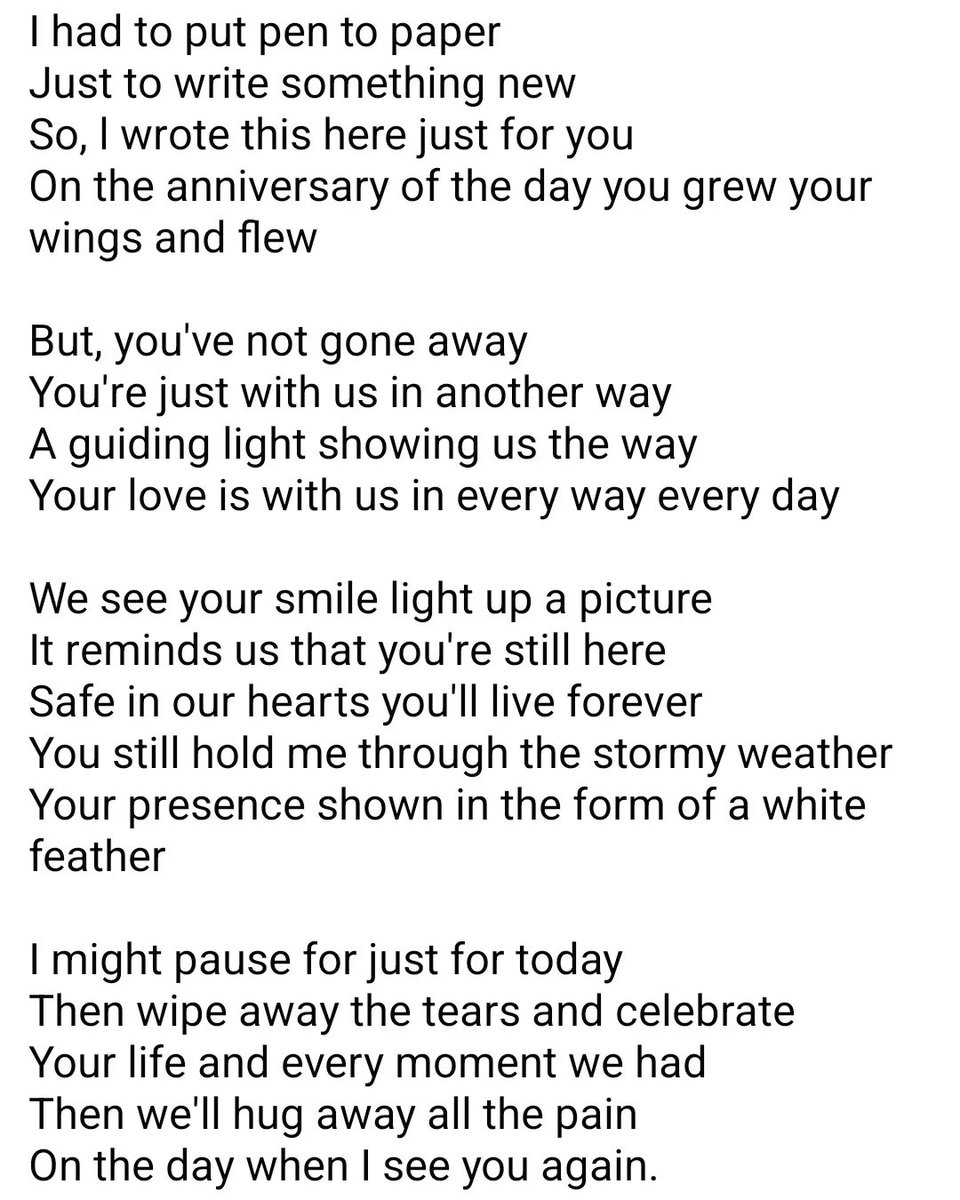 I love you Deano ❤️
Miss you so much