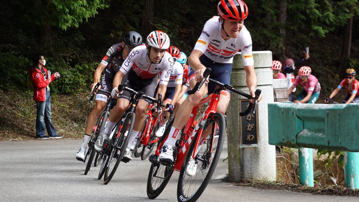 A l’attaque sur ce parcours sinueux, @GuilmMartin termine donc sa saison sur un nouveau top 10, son 28eme en 2022 #JapanCup 📸 @chesso_mossa