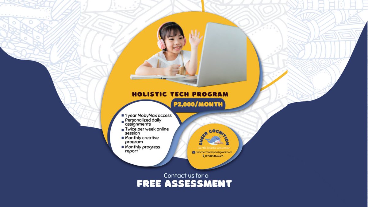 SheerCognition's tweet photo. Our best-curated program, 😎 Holistic Tech Program, helps the child to acquire knowledge and understanding 🧠 through his mind, senses, and creativity.💖

📱 Contact us for a FREE assessment! 

#SheerCognition
#MobyMax
#OnlineTutorial https://t.co/oSjCrwxnX2