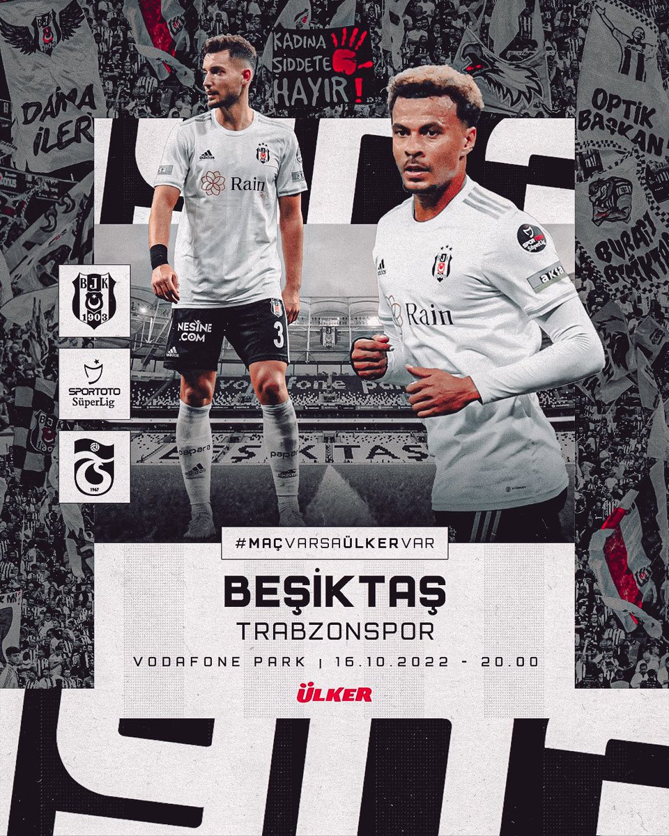 Bugün #BeşiktaşınMaçıVar 💪

<a href="/Ulker/">Ülker</a> | #MaçVarsaÜlkerVar

#BJKvTS