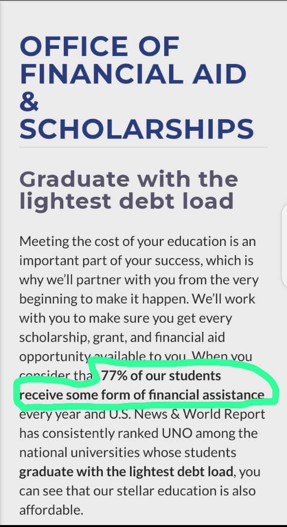 AbrahamOkah2's tweet photo. This University Awards $73,716 Automatic scholarship. 
📌 No GRE
📌 No GMAT
📌 Application fee waived.
University of New Orleans
https://t.co/KoAe0WneOQ
Undergraduate Application
https://t.co/ZTHCmTs3WE https://t.co/LB36fwyRPM