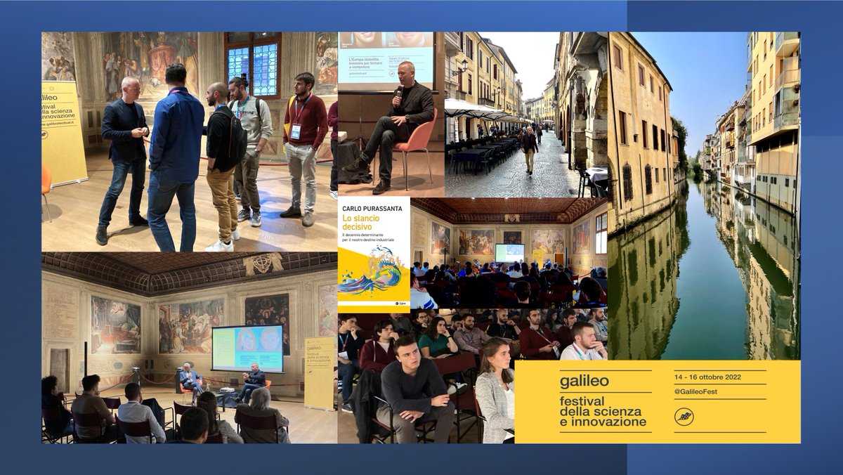 purassan's tweet photo. Go to Padova, discover the territory, appreciate the local culture, feel the energy, join a festival, bring optimism in a panel, evangelize innovation, talk to entrepreneurs, motivate youth, engage with people #everythingIlike #italy #loslanciodecisivo
https://t.co/FB9RIRKW8b https://t.co/nzYtkhbRxN