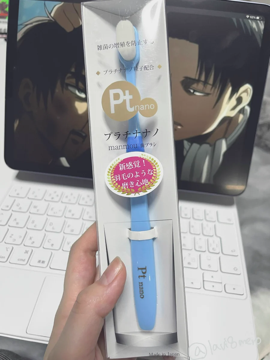 2万本の極細毛の歯ブラシ！？磨いた後はツルンツルンの歯に♡