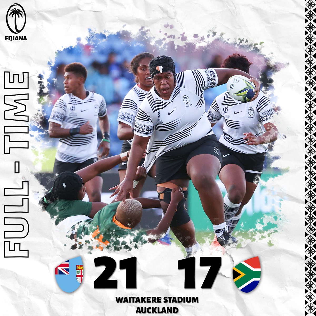 fijirugby's tweet photo. Wow!!!
Our first World Cup WIN. #duavataveilomanirakavi #RWC2021 https://t.co/kfTJlgYwTD