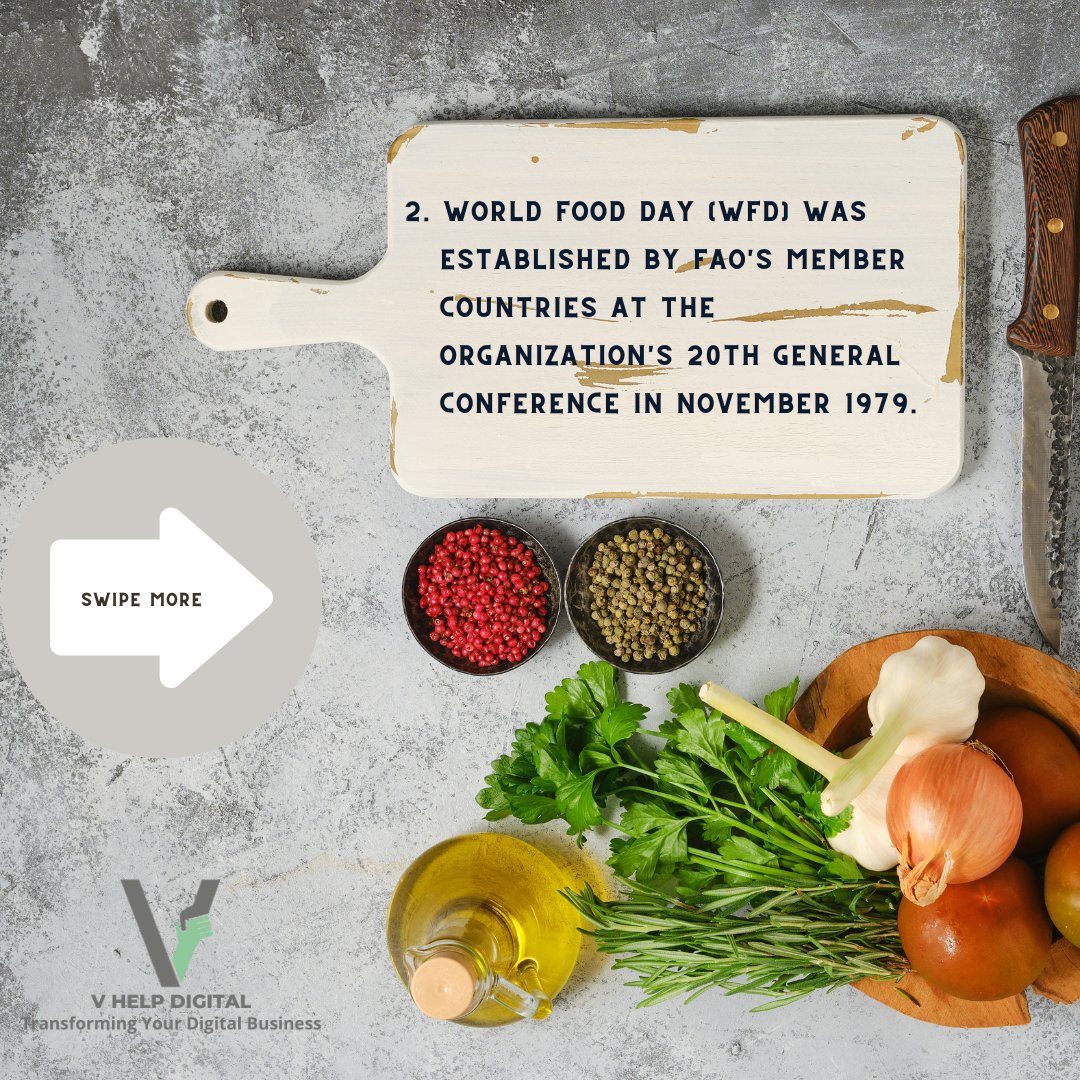 VHelpDigital1's tweet photo. On this World Food Day, we urge everyone to consume food wisely and share their food with the needy.

Happy World Food Day.

For the latest updates and notifications, please like and follow our page.

https://t.co/CNedNvbb5W
#WorldFoodDay #UnitedNations #worldfoodprogram https://t.co/Padt40LT1u