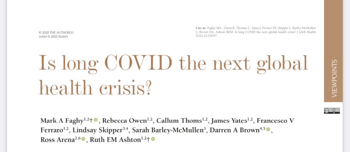 This paper can’t get out soon enough… 👀 

<a href="/research_long/">Long Covid Research Initiative</a> <a href="/LongCOVIDPhysio/">Long COVID Physio</a> <a href="/LongCovidKids/">Long Covid Kids / longcovidkids@bsky.social</a> <a href="/LongCOVIDEurope/">Long COVID Europe (LCE)</a> <a href="/LongCovidSOS/">Long Covid SOS @longcovidsos.bsky.social</a> <a href="/LongCovidAdvoc/">Long Covid Advocacy 💙</a> <a href="/longcovidpod/">LongCovidPodcast</a> <a href="/longcovidfdn/">Long Covid-19 Foundation (Charity Number 1193939)</a> <a href="/long_covid/">Long Covid Support</a> <a href="/covidinquiryuk/">UK Covid-19 Inquiry</a> <a href="/patientled/">Patient-Led Research Collaborative</a> 

#LongCovid #CovidIsntOver #COVID19