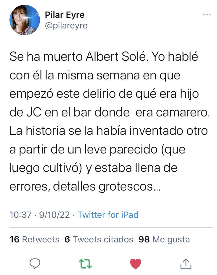 ARC79693943's tweet photo. @socialitet5 @CarlotaLlauger @quienesmipadre @nuriasecret #operaciondeluxe
#Audiencias
#OperacionDeluxe15O
Anda... Que la gente os tengamos que hacer el trabajo de investigación.
Hablar de la operación deluxe... Os llenais en audiencia. https://t.co/13ZaFS9vtj