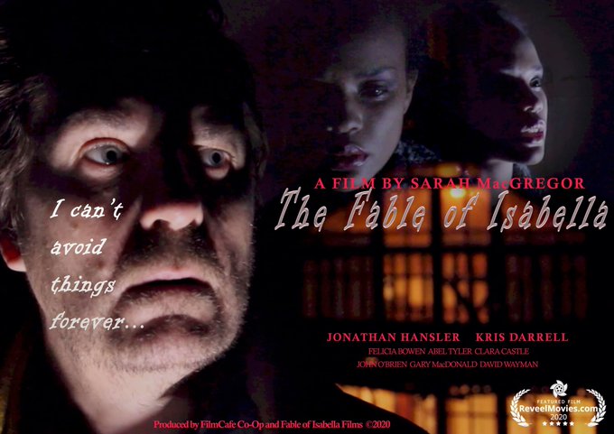 As Halloween approaches screenings coming up of our folkhorror <a href="/FableIsabella/">The Fable of Isabella</a> @AbelMacgregor <a href="/BowenLisamareeb/">Felicia Bowen</a> featuring fab <a href="/KrisADarrell/">Kristen Alminta</a> &amp; <a href="/jonhans/">JONATHAN HANSLER</a> as they write a horror yarn watch this space #Halloween2022 #folkhorror #ghoststories <a href="/PromotionHorror/">Horror Promotion</a> <a href="/PromoteHorror/">PromoteHorror 🎃</a> <a href="/IndieFilmRT/">💙 Indie Films</a>