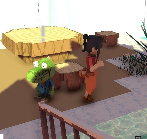 sususee910's tweet photo. @TheSandboxGame I just finished my quest on Pororo experience on the #SandboxAlphaS3 for a chance to win a Season 3 Alpha Pass! Here I am with a cute Pororo. Check out my screenshot!

#Pororo https://t.co/w87GlPswaV