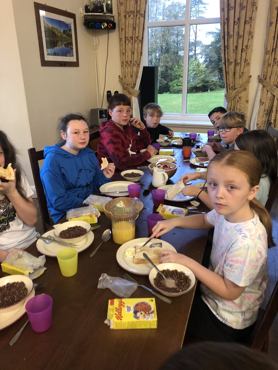 Fuelling up ready for a full day of fun and adventures <a href="/BattleHillPS/">Battle Hill Primary</a> <a href="/MrBbhps/">Mr B</a> <a href="/Miss_L_Banks/">Miss Banks</a> <a href="/HighBorrans/">High Borrans Outdoor Education Centre</a>