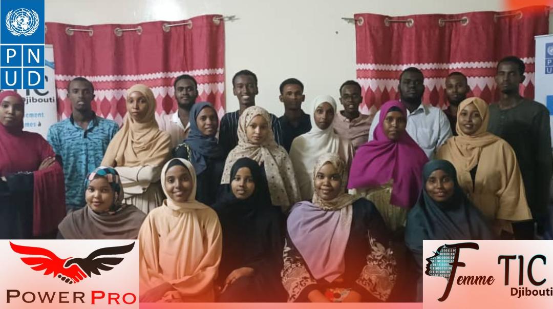 PowerPro_Dj's tweet photo. Deuxième séance de l'atelier de création du CV achevé avec succès. #1000CV @FemmeTicDjibout @Roukiya @HamdaOmarAbdi @NaimaMoussai @Soumeyakahie @NasroHoumed https://t.co/LnZIJdSpoS