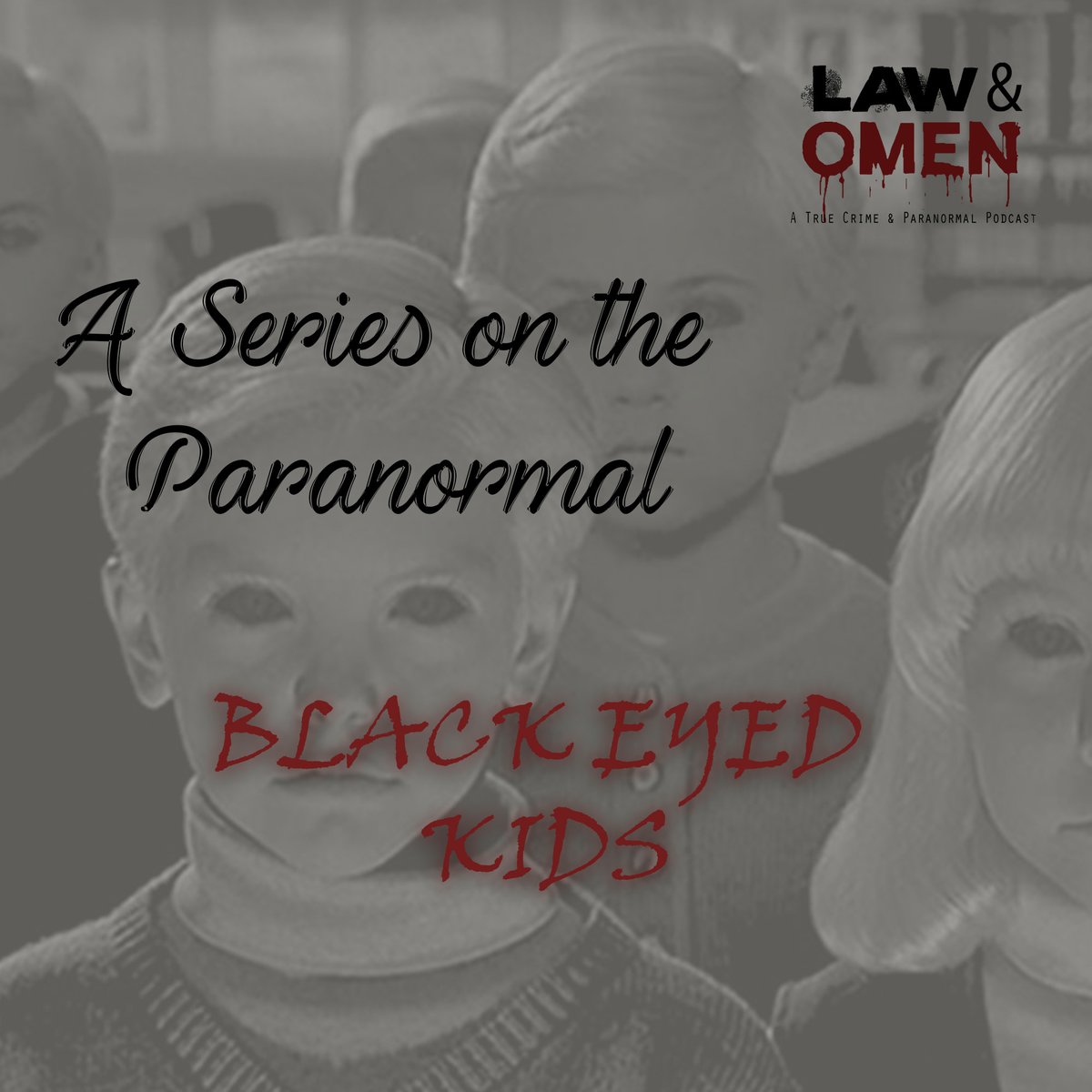 lawandomen's tweet photo. Mini Series - Episode 4
BLACK EYED KIDS

This week we hear some creepy stories of encounters people have had with BEKs. 

Join us every week as we explore more of the myths, legends &amp; crimes that shape South Africa &amp; the world.   

#lawandomen #paranormal #blackeyedkids https://t.co/h22PjP5fHa