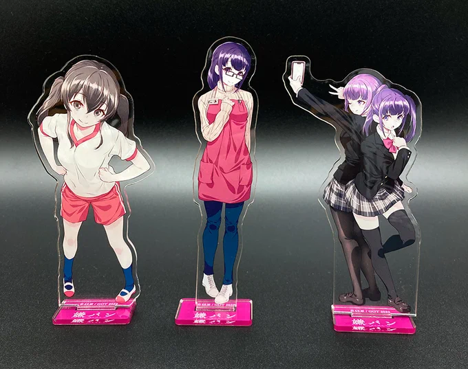 IYAPAN Acrylic Standは全12種ございますお好きなキャラクターを是非お手にとって頂ければと思います販売店リンクは特設ページにてご案内しております 