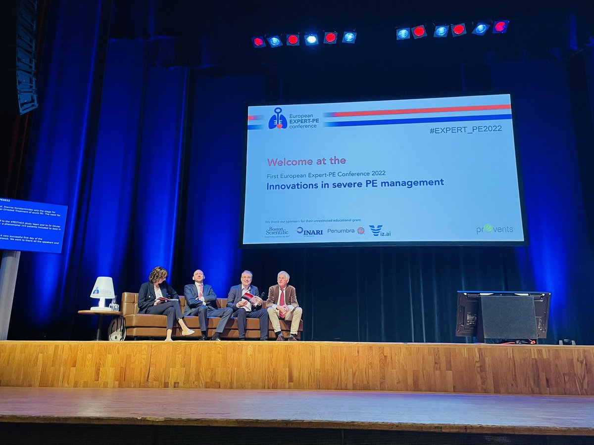 Day 2 #expert_pe2022 starting with my favorite topic: the post-PE syndrome  <a href="/Erik_Klok_MD/">Erik Klok</a> <a href="/fniainle/">Fionnuala Ní Áinle</a>