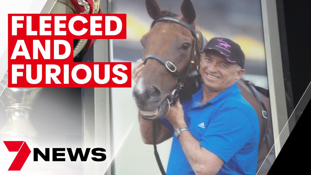 7NewsAustralia's tweet photo. A racehorse trainer has fallen victim to an elaborate online scam. Rob Heathcote thought he was buying a new Mercedes for his wife, unaware he was sending almost one hundred thousand dollars directly into the pocket of a mystery hacker. https://t.co/3ofVZVdtpV @SamiBarnes7 #7NEWS https://t.co/wV5zo5Tkid