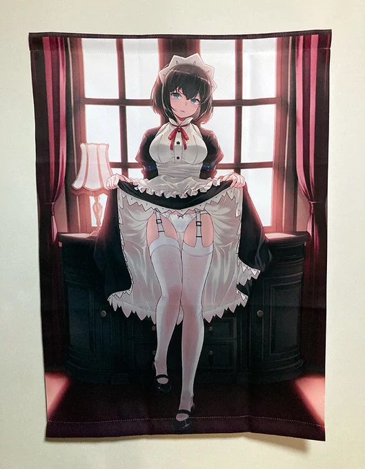 IYAPAN tapestry collectionは表紙イラストに加え新規キャラ3名の計4種ご用意しておりますタペストリーでも色味を綺麗に再現しておりますB2の大判サイズでイラストを楽しみたい方は是非販売店リンクは特設ページにてご案内しております 