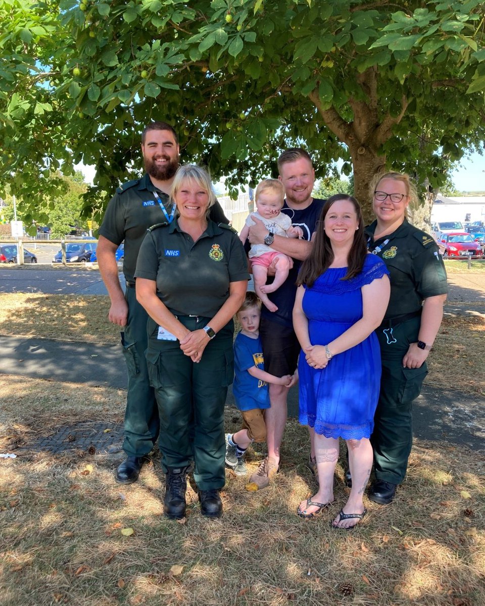IOWNHS's tweet photo. Two cardiac arrest survivors, Layla, (9 weeks old) &amp; Angela, (74) were reunited with those who were first on scene to support them ❤️ 

#RestartAHeartDay highlights the importance of learning CPR, one day it could make a big difference &amp; save a life.

➡️ https://t.co/gtaknHT8Yd https://t.co/22wZbY3ly6