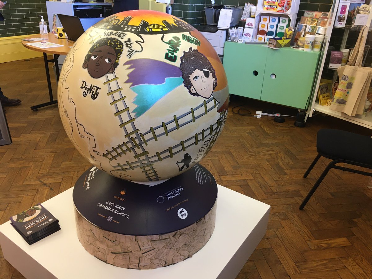 Went to The Soap Works, Port Sunlight to see The World Re-Imagined Globe. So proud of <a href="/WestKirbyGS/">West Kirby Grammar School</a> and the History department <a href="/KatieAmery/">Katie Amery</a> . What a brilliant project to be involved in. Plus Port Sunlight is great place to spend an afternoon. <a href="/PortSunlight/">Port Sunlight Village Trust</a> <a href="/PortSunlightCC/">Port Sunlight CC</a>