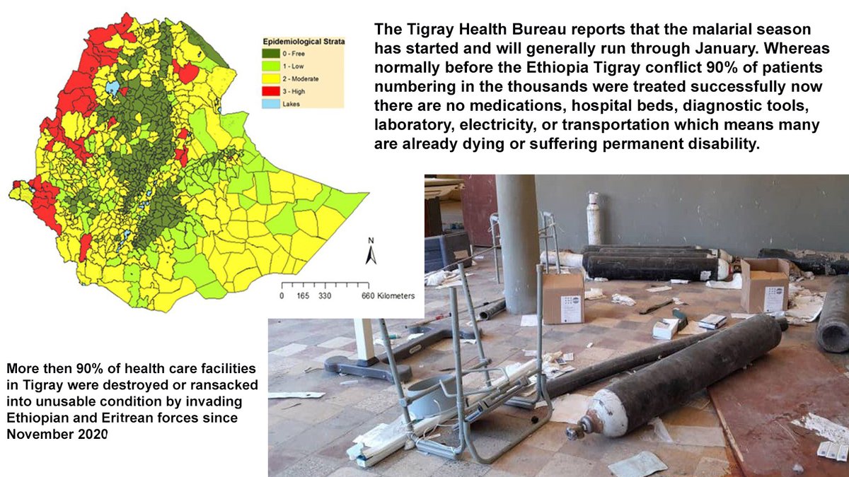 TonyMaganaNS's tweet photo. Yesterday the #TigrayHealthBureau reported severe outbreaks of #malaria are occurring. Before the #TigraySiege 90% of cases were treated with good outcomes. Now thousands are afflicted but the absence of treatment means many will die or be disabled. https://t.co/JEXyBRb6GB