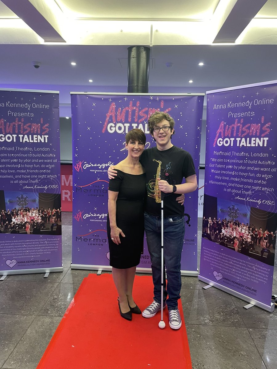 BurgessKristel's tweet photo. Had a great time watching #AutismsGotTalent with Josh, supporting @AnnaKennedy1 charity &amp; seeing friends, just what was needed. Well done to all the performers, one of the best events of the year, so glad we got to pop in. #AGT2022 #autism https://t.co/aBSy8mJqUJ