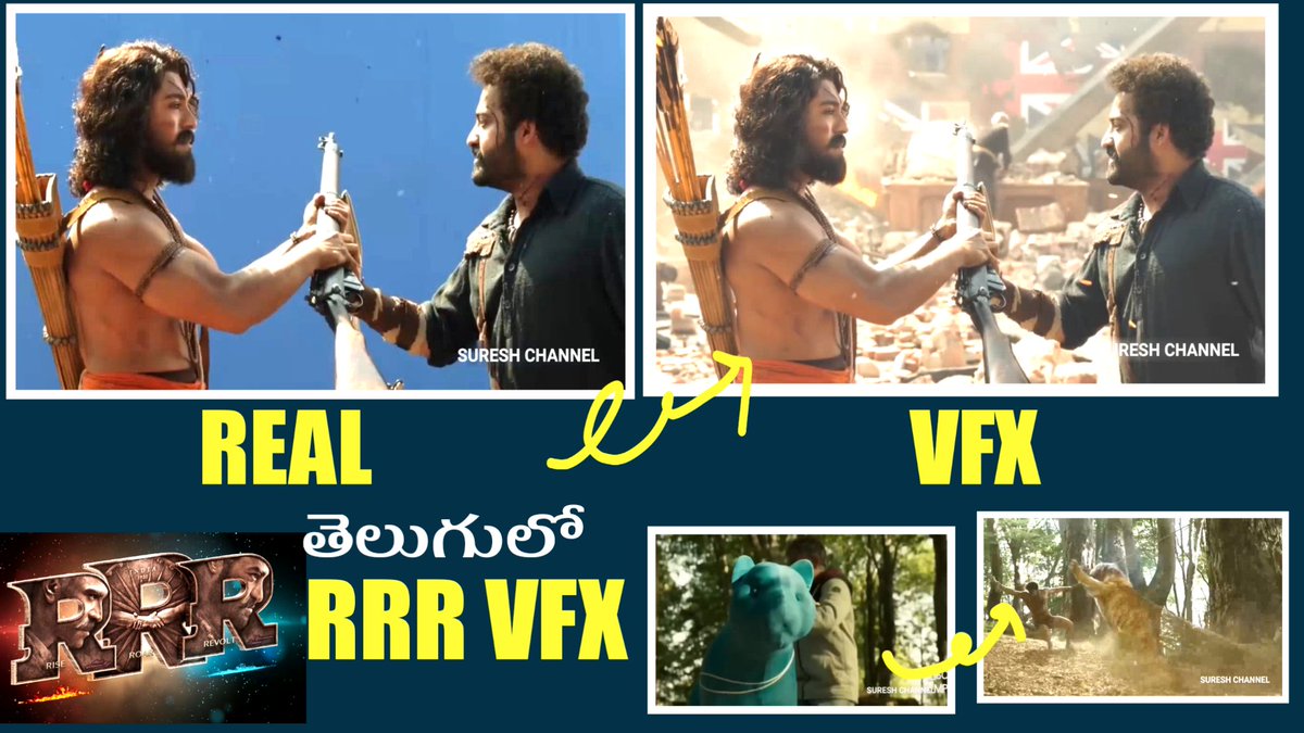 Yoursuresh3's tweet photo. RRR VFX
https://t.co/VCSDX2thRf https://t.co/zn6OPH4e8p