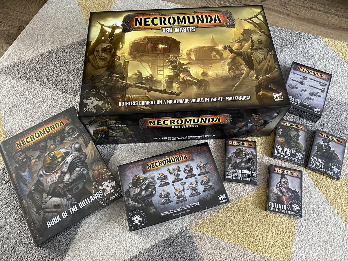 Marrrkusss's tweet photo. Picked this little lot up the other day, and just want to celebrate how awesome #Necromunda really is!! https://t.co/WFIZRo1ExP
