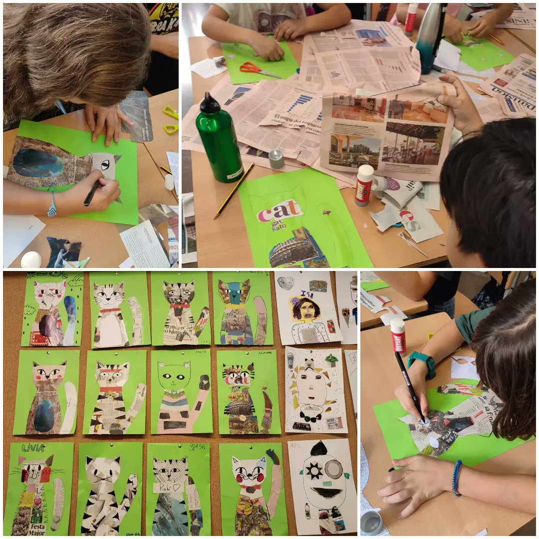 EscPublicaSAFA's tweet photo. #Franges a #Grans (#4t #5è i #6è). Aquí podem veure moments de #robòtica, #somunsartistes i #lesparaulesdibuixen (dibuix del natural i cal.ligrames).
Ens passa el temps volant!
#aprenentatgeentreiguals #aprenentatgecompetencial #aprenentatgesignificatiu https://t.co/BcdvJx7wyq